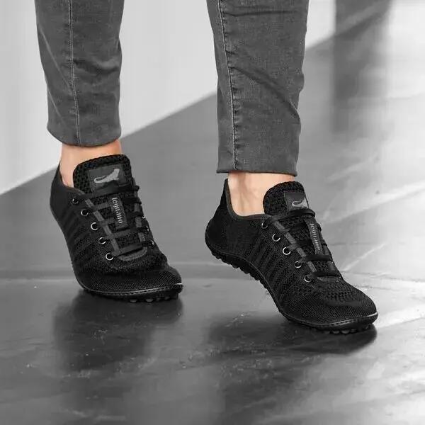 Leguano Damen 10050010 go schwarz Sneaker Textil in schwarz 2/2