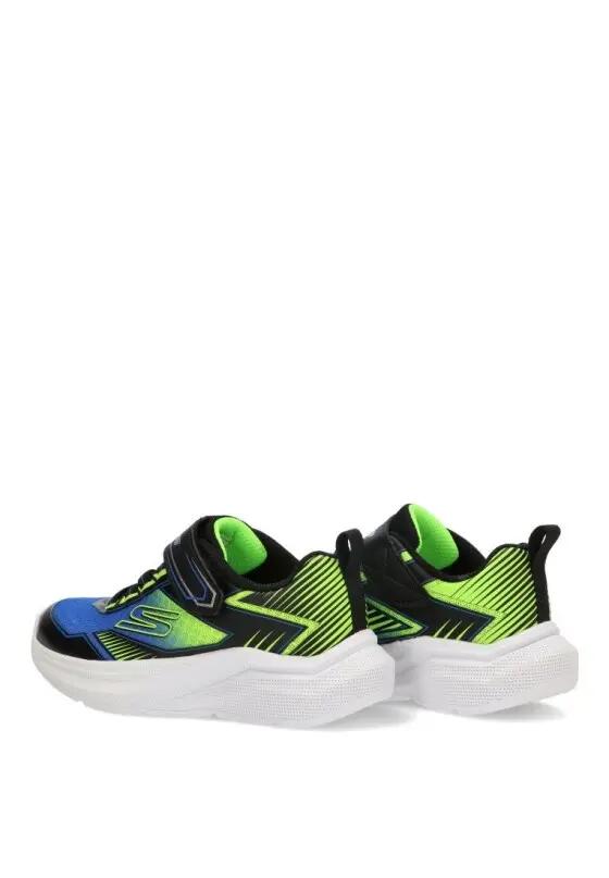 Sapatilhas Skechers Menino Microspec Velocity Azul Preto 5/6