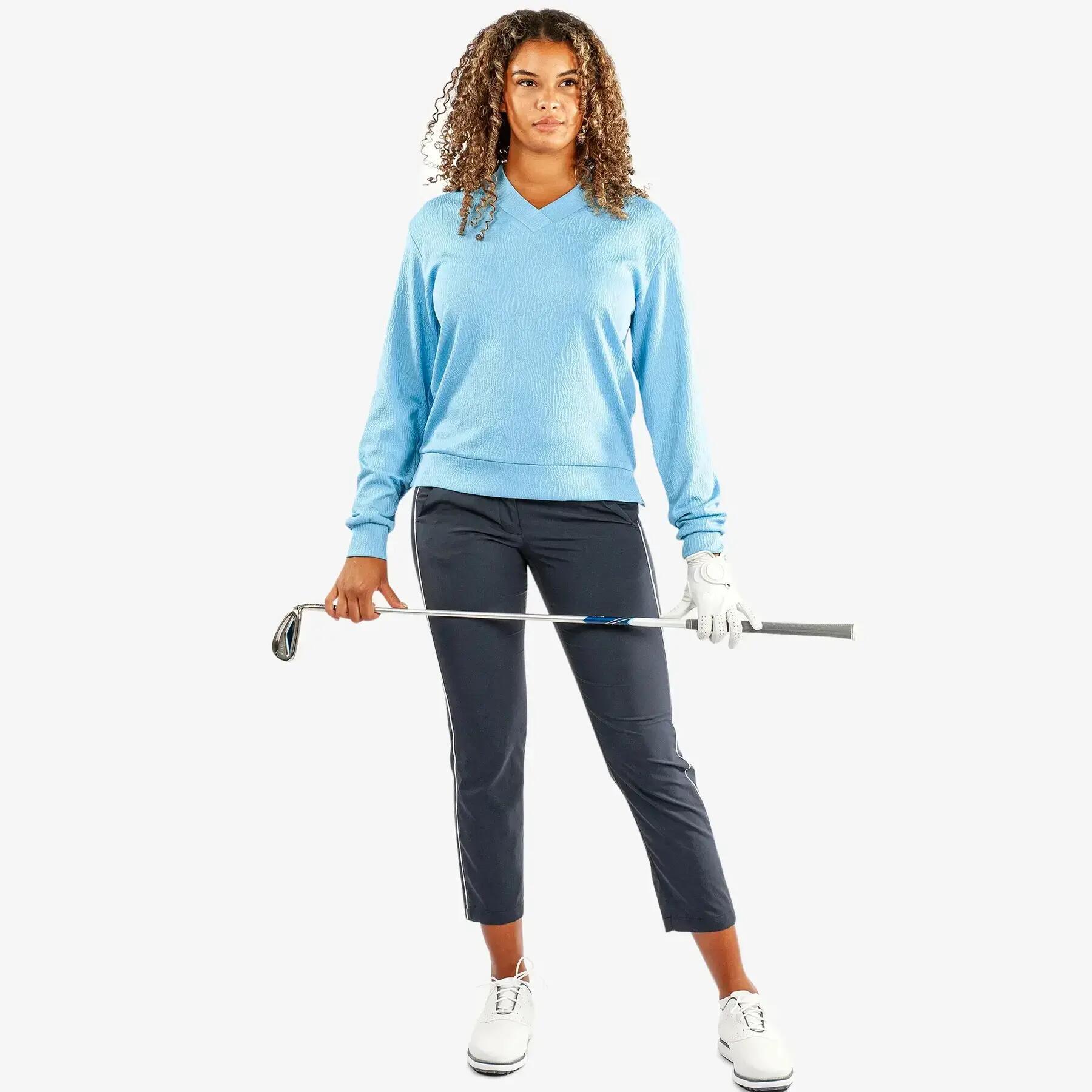 Damen V-Ausschnitt Pulli Galvin Green Donya 3/7