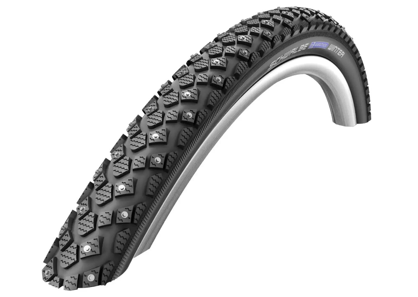 Spike - Pneumatico per bicicletta Marathon Winter Plus HS 396, 26x1,75 4/7