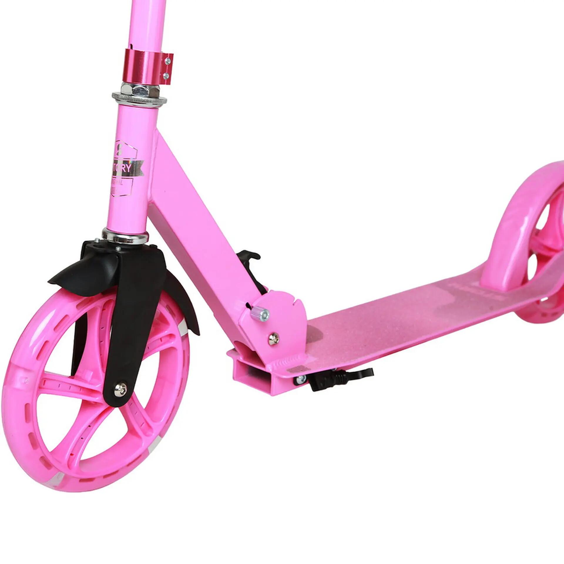 City-Scooter Urban GO!  Commuter LED, pink 4/4