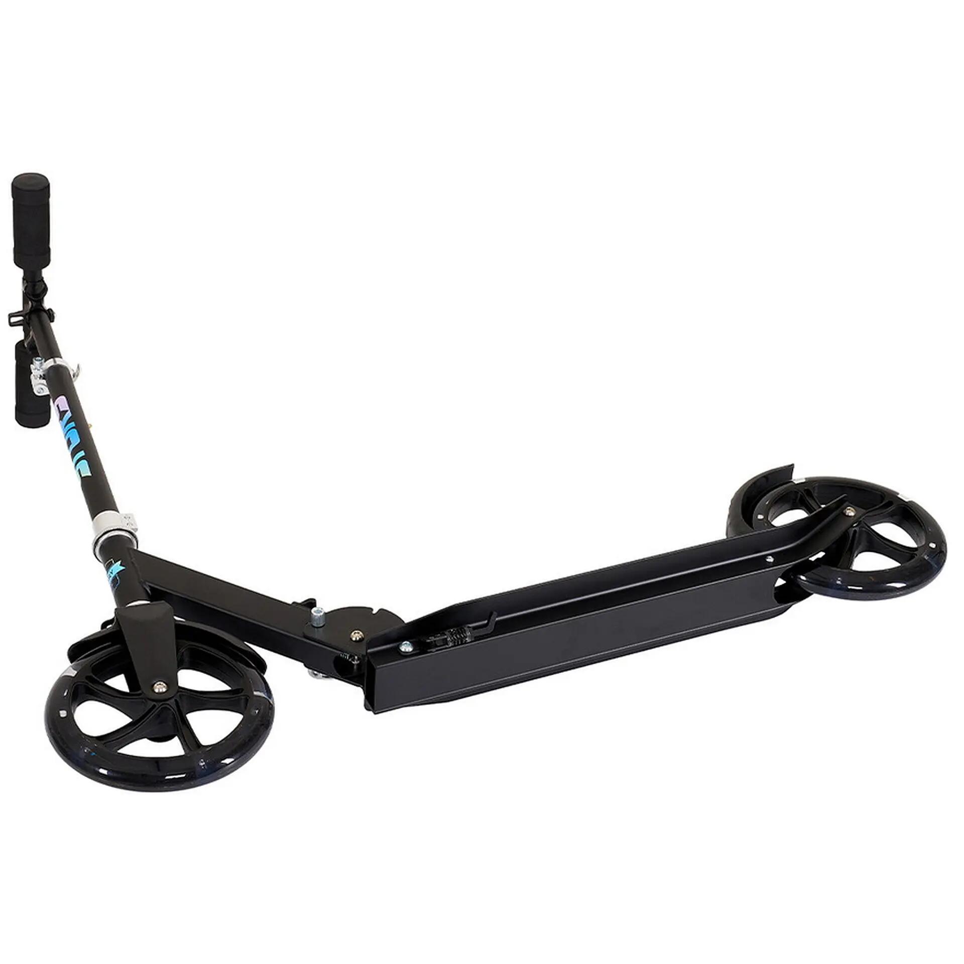City-Scooter Urban GO!  Commuter LED, schwarz 3/4