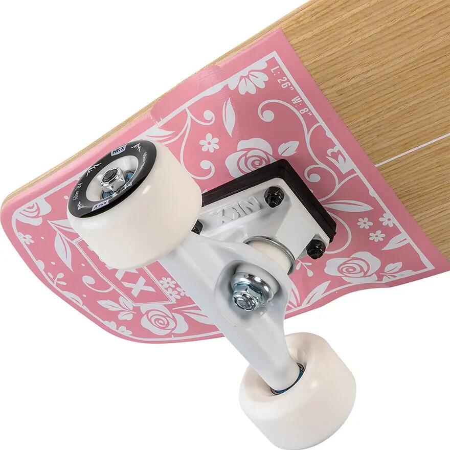 Skateboard Classic Mini Cruiser 26", peach 2/5