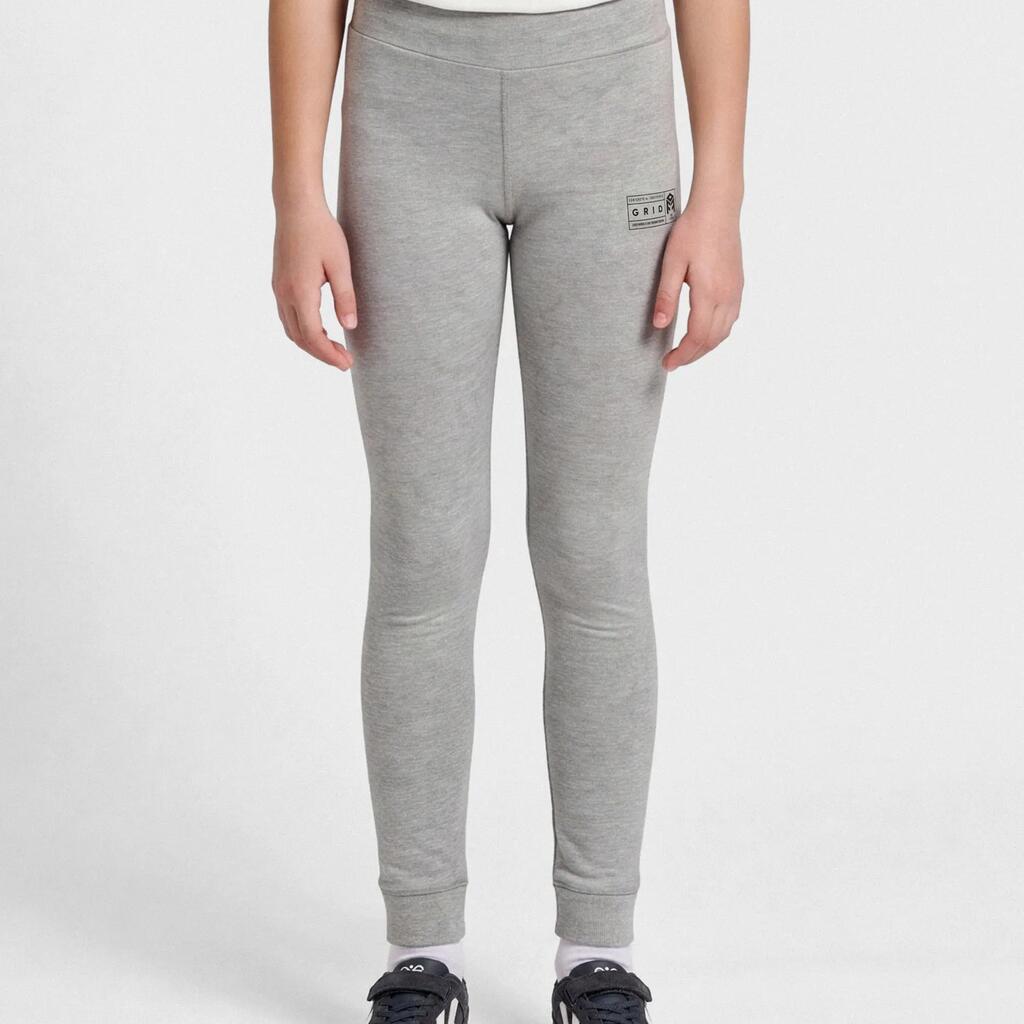 Children's cotton leggings Hummel Move Grid