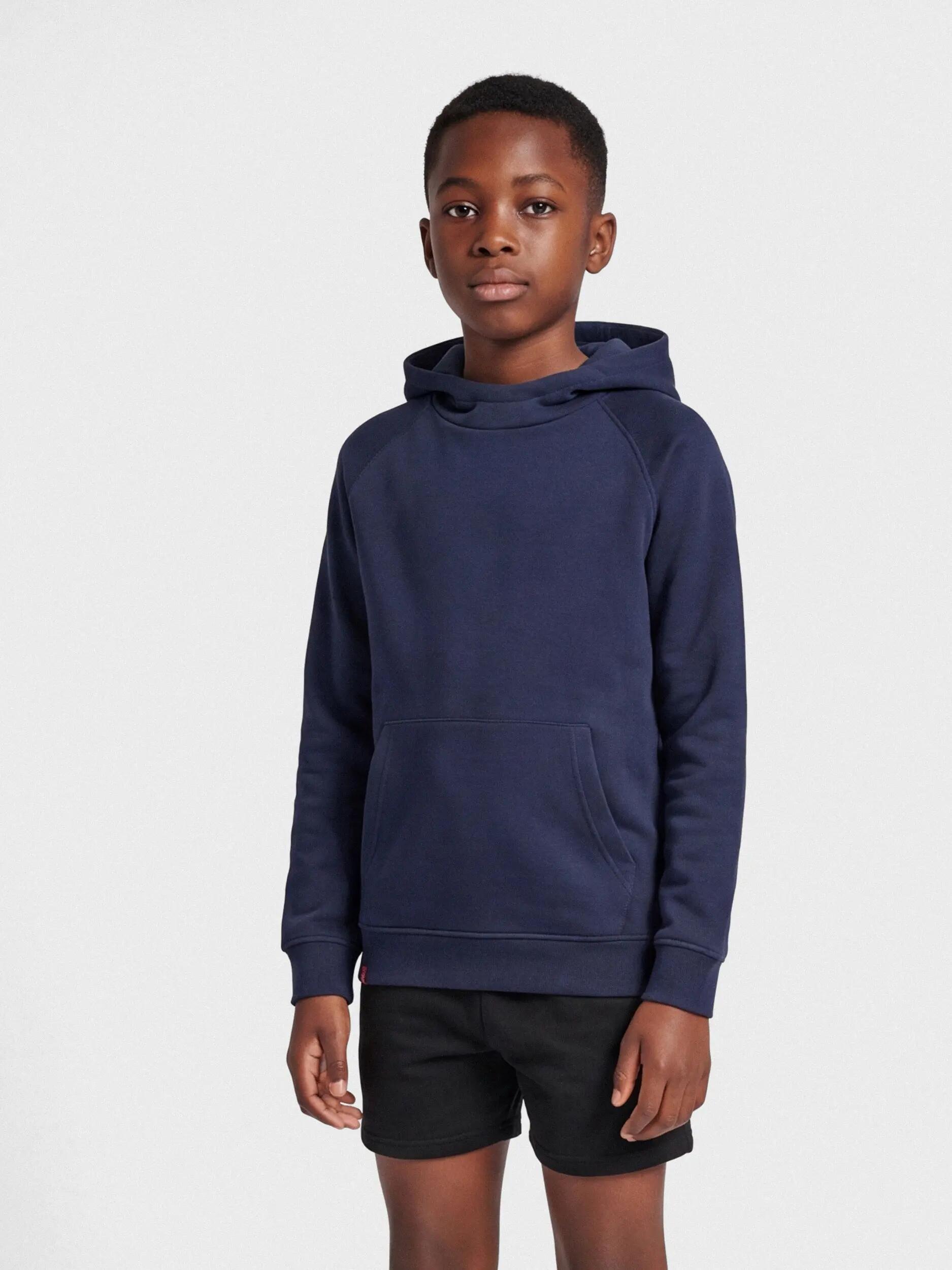 Felpa con cappuccio per bambini Hummel Red Classic 2/11