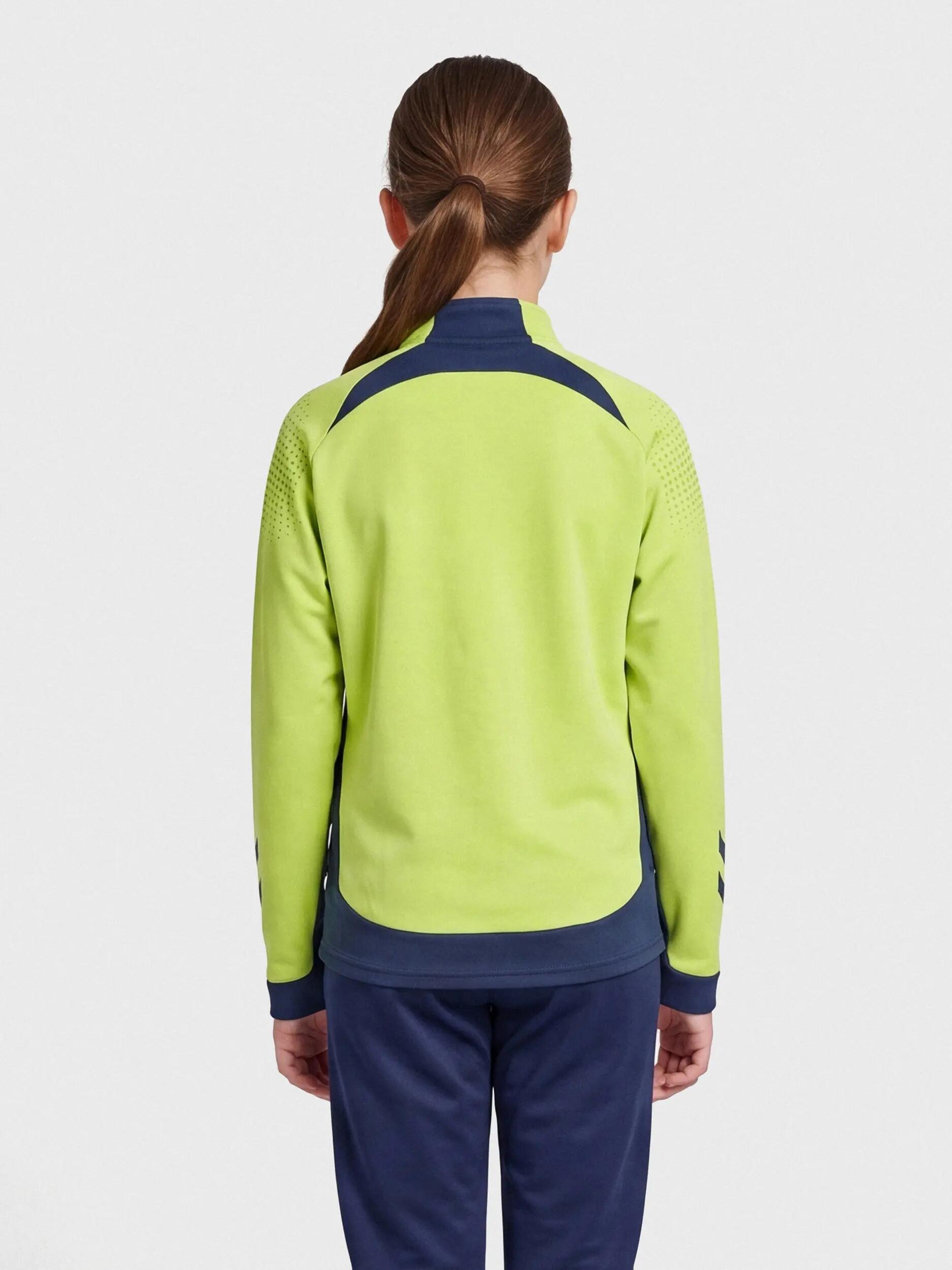 Zip Sudadera Hmllead Fútbol Los Niños Unisex Diseño Ligero De Secado Rápido 3/13