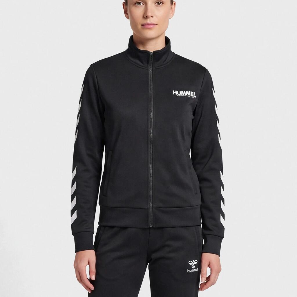 Women's zipped-up tracksuit jacket Hummel Legacy