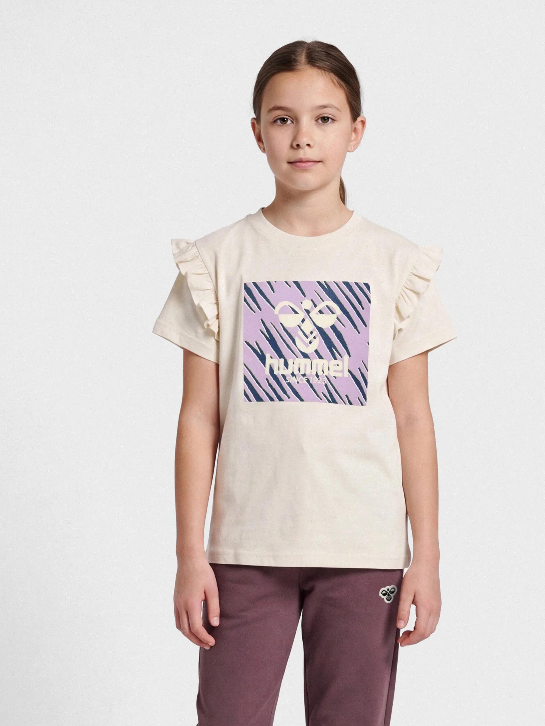 T-SHIRT CON VOLANTS hmlFLOWY S/S 2/11