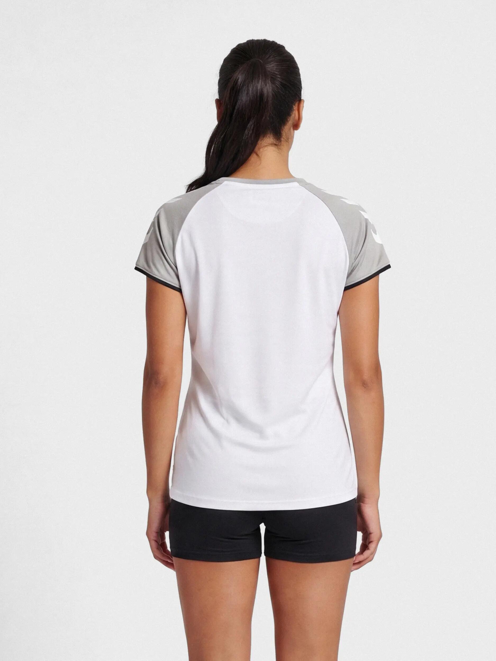 Camiseta Hmlcore Vóleibol Mujer Elástico Transpirable De Secado Rápido Hummel 2/8