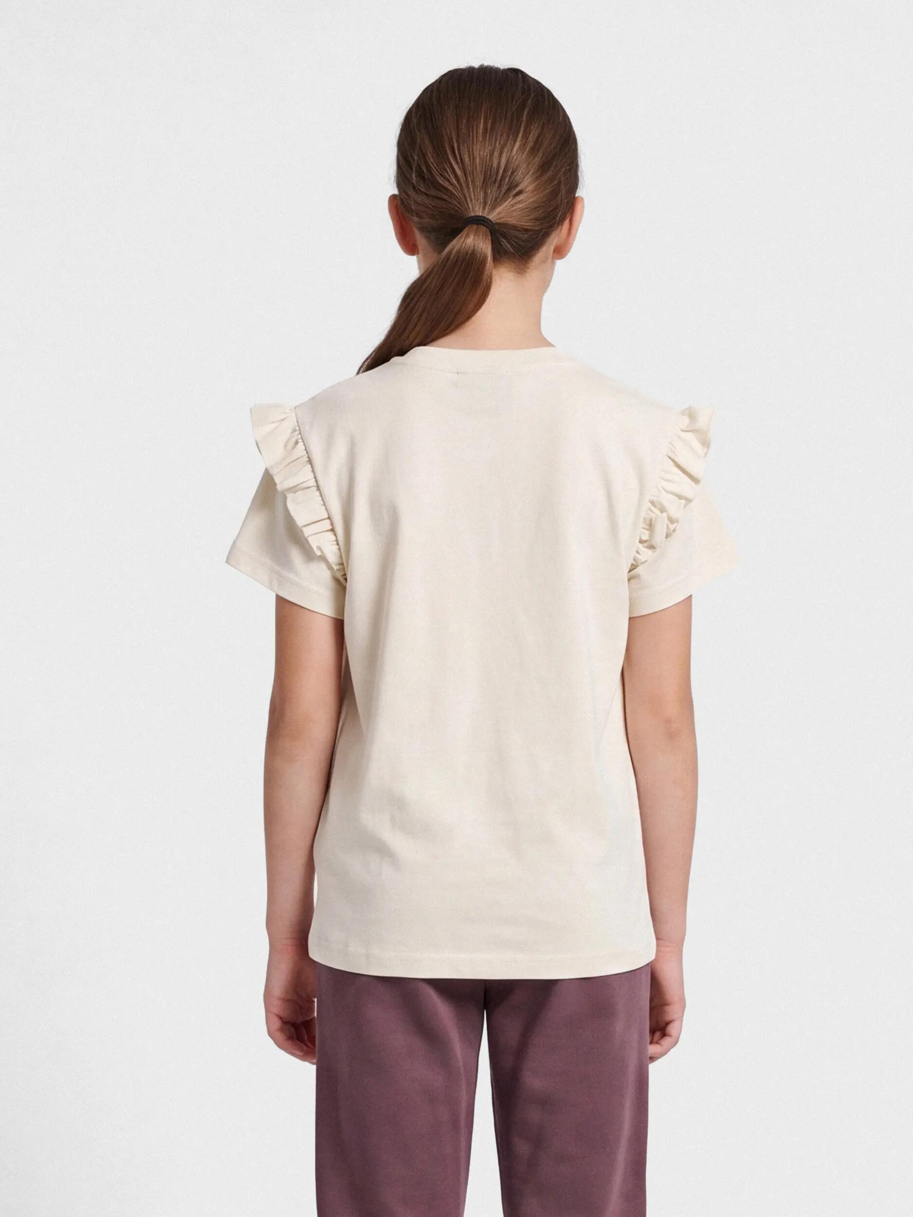 T-SHIRT CON VOLANTS hmlFLOWY S/S 3/11