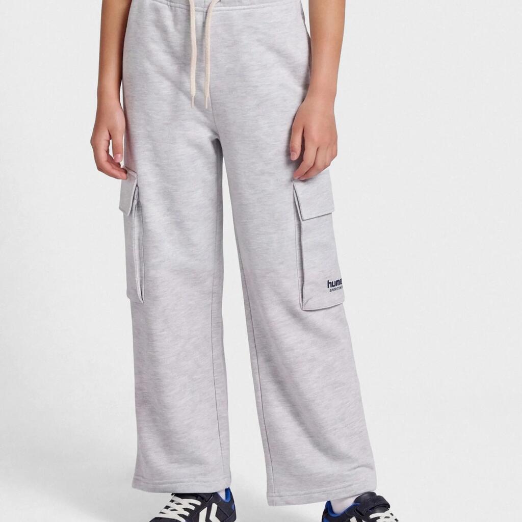 Girls' cargo joggers Hummel Loose