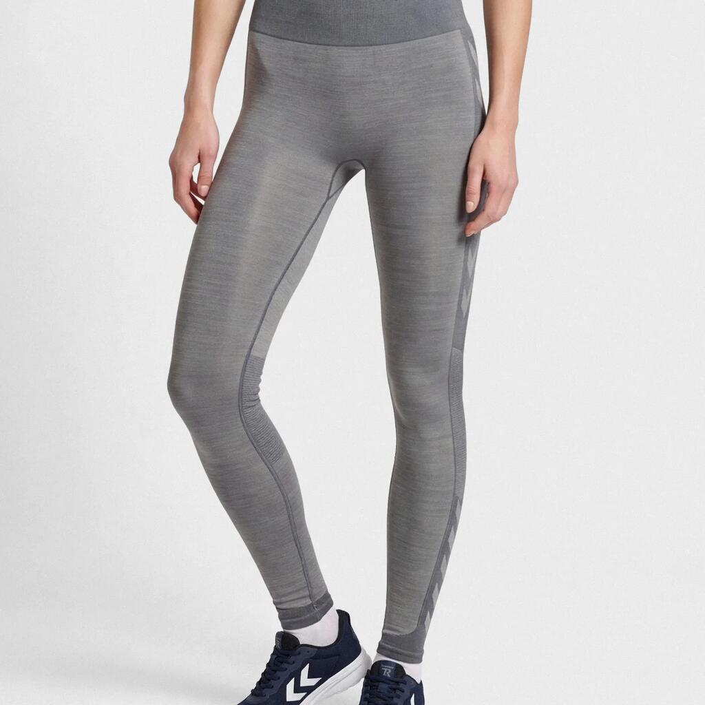 Women's high-waisted seamless leggings Hummel Mt Shine