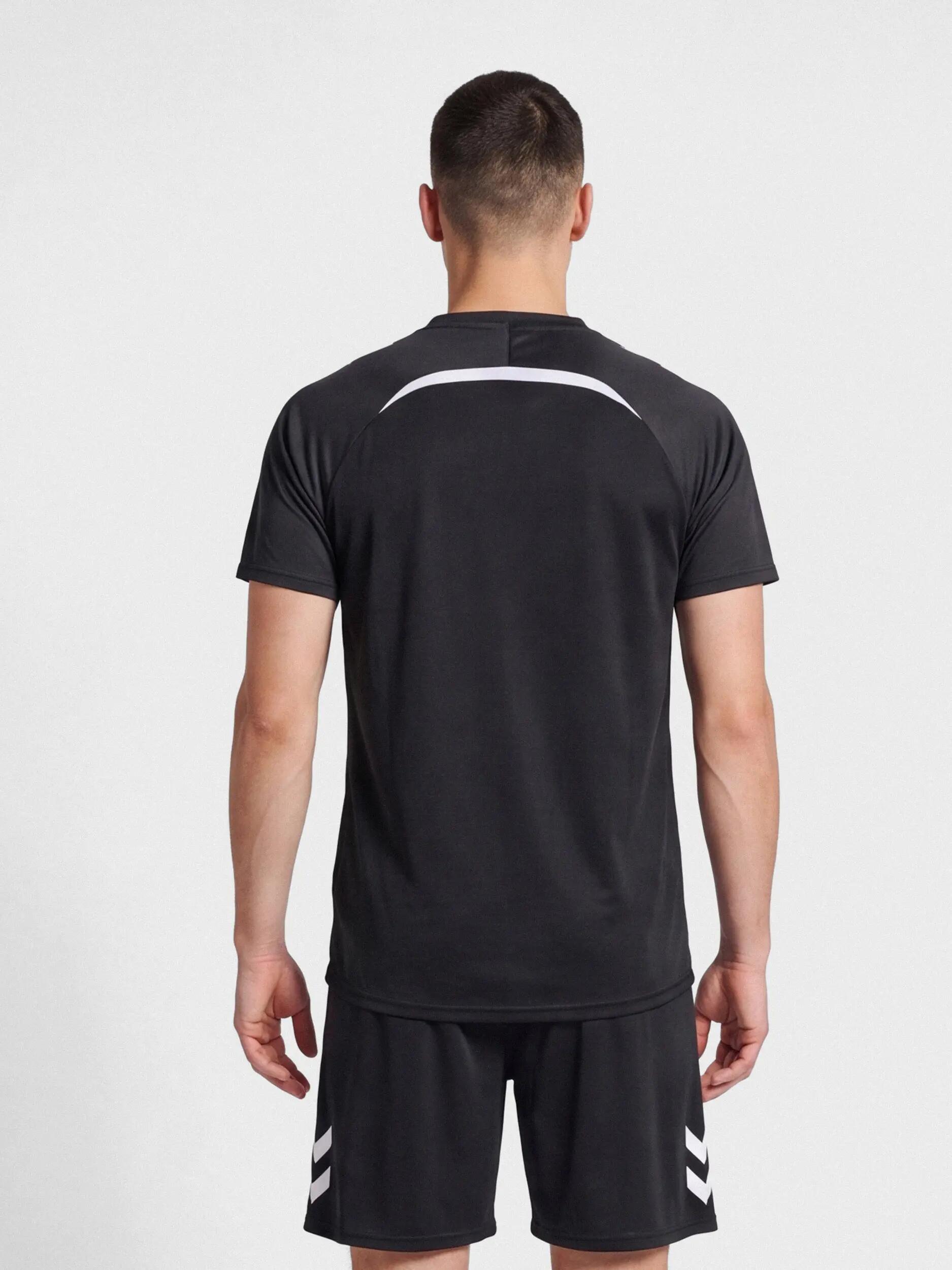 Hummel Koszulka męska polo sportowa trening hml Lead czarna 2.0 2/13