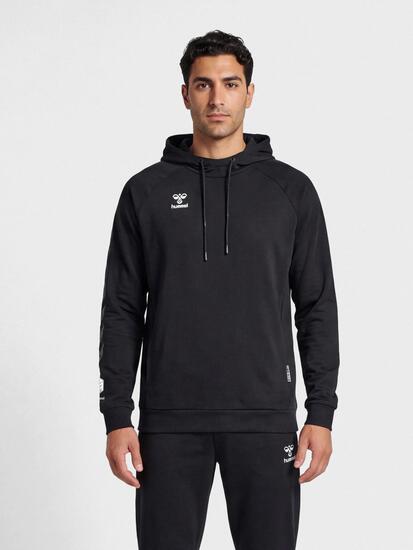 Bawełniana bluza z kapturem Hummel Move Grid