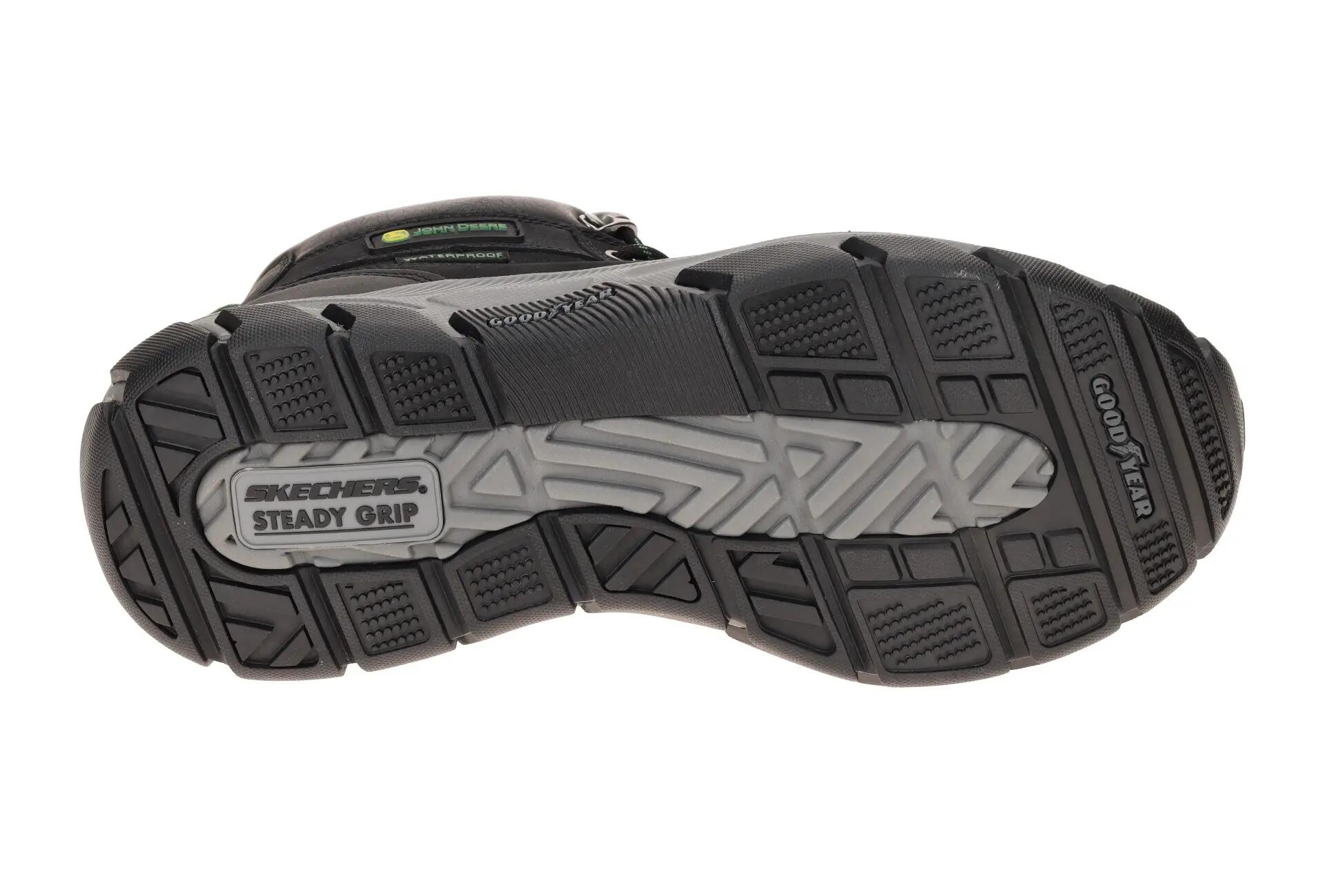 Skechers Herren RESPECTED LANDIN John Deere Stiefel Herren Schwarz 256003 BLK 7/7