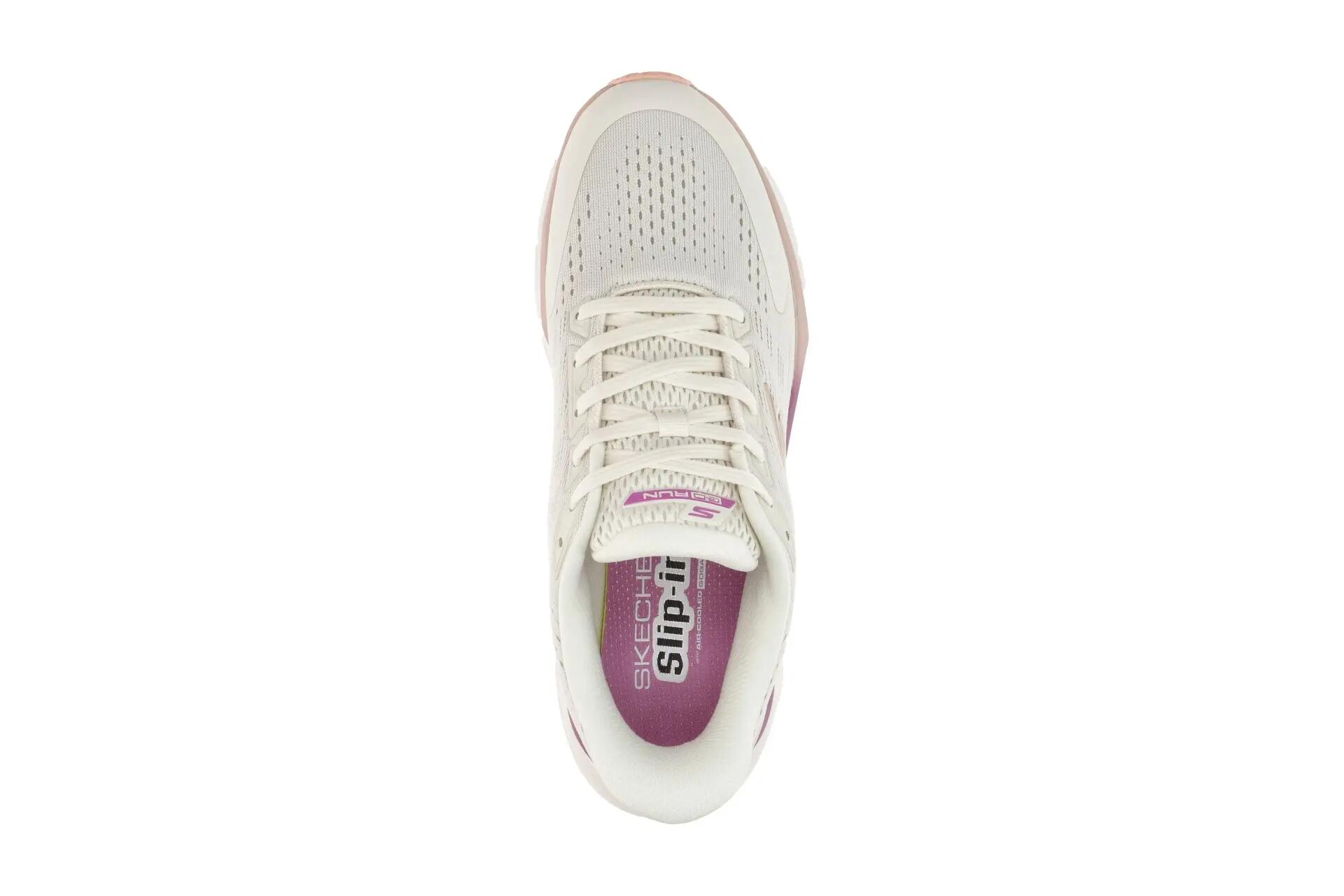Baskets Skechers Glide-step Vortex, Beige, Femmes 6/7