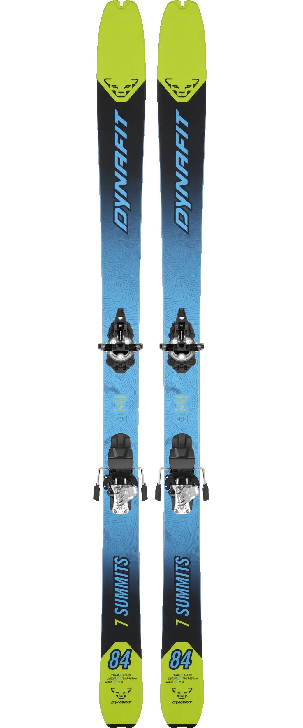 Herren - Skitouren-Ski - Seven Summits, Lime/Black 2/2