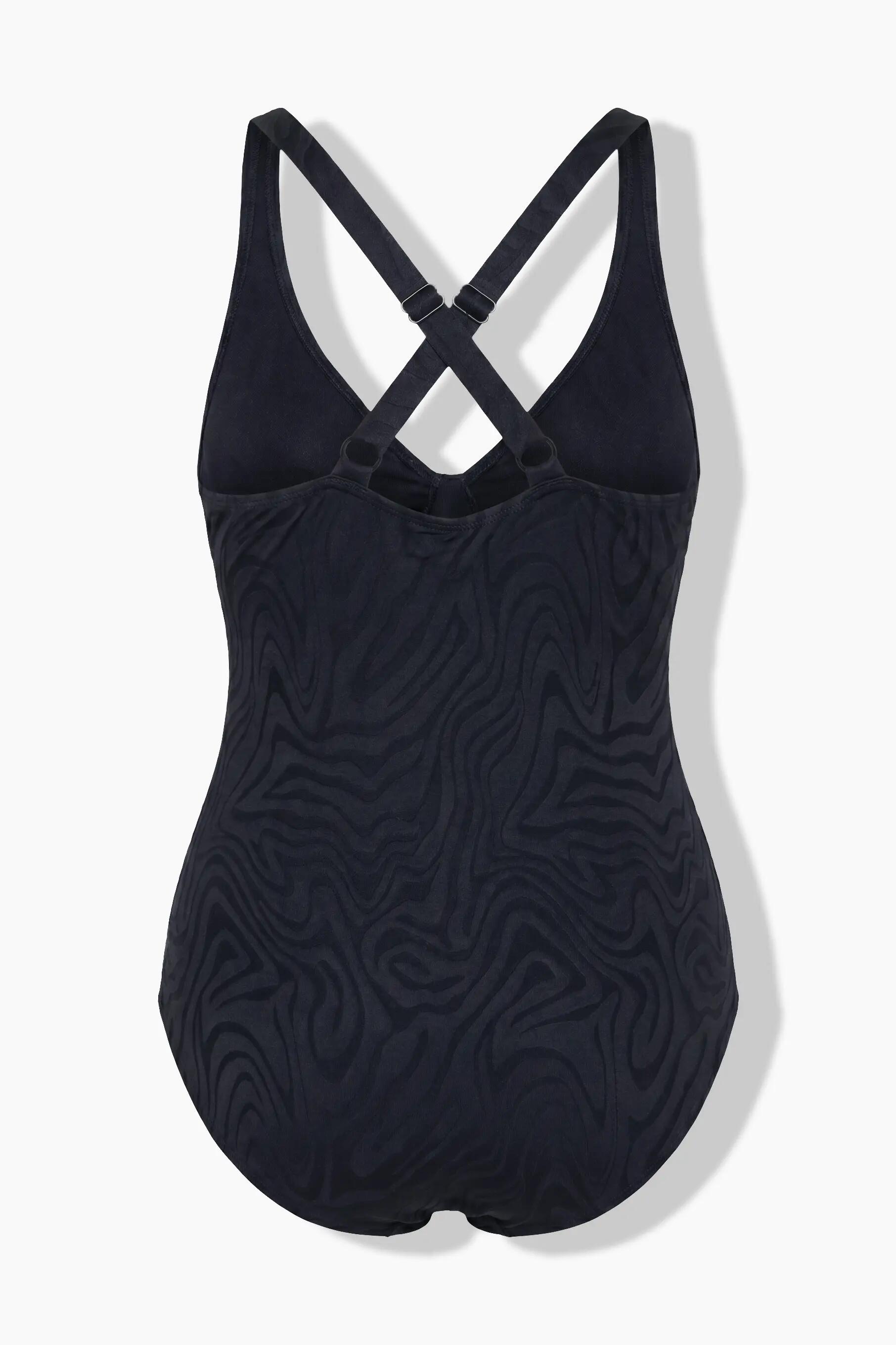 Femme Maillot de bain effet cache-cœur bonnets souples bretelles ajustables 7/7