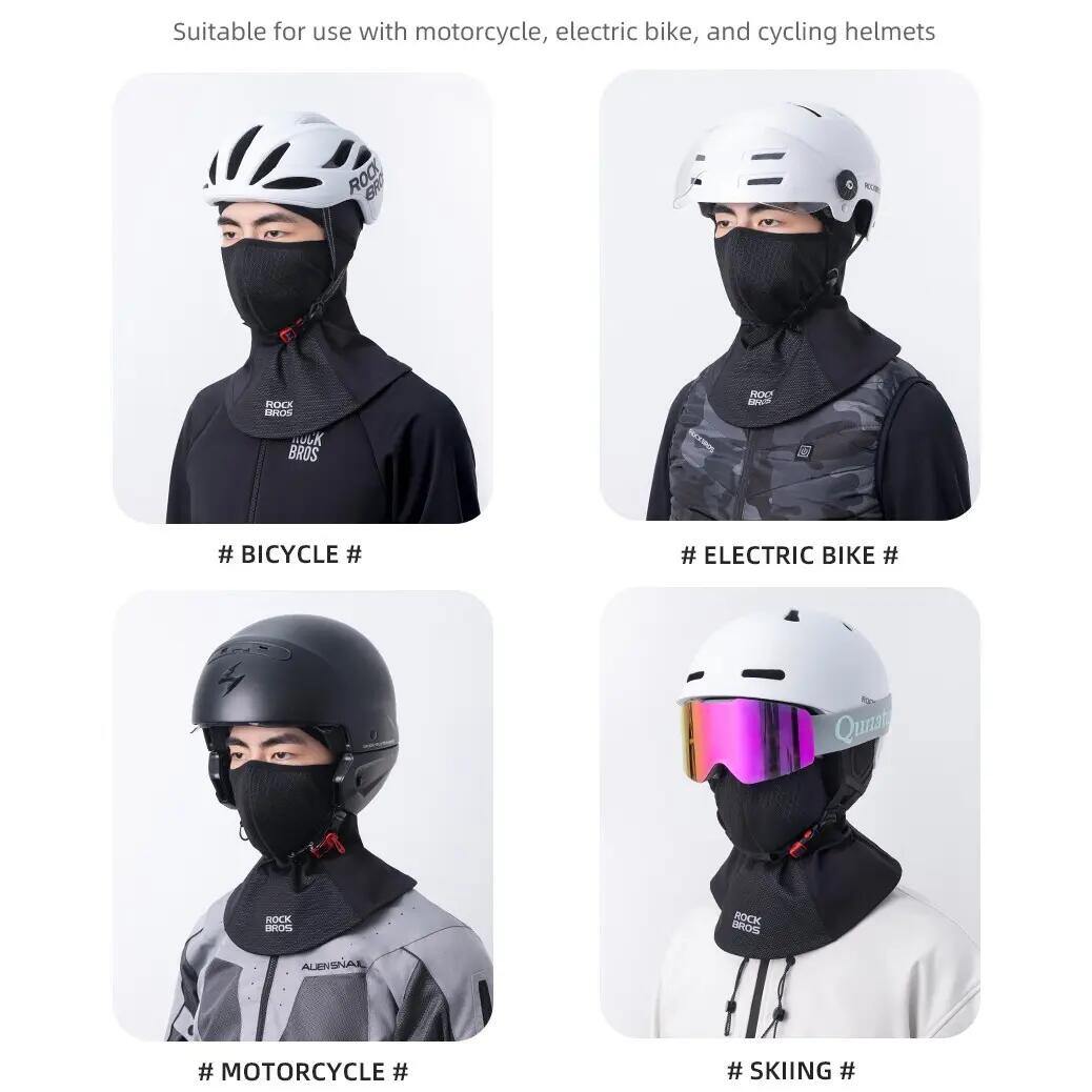 Cagoule moto polaire 3/7