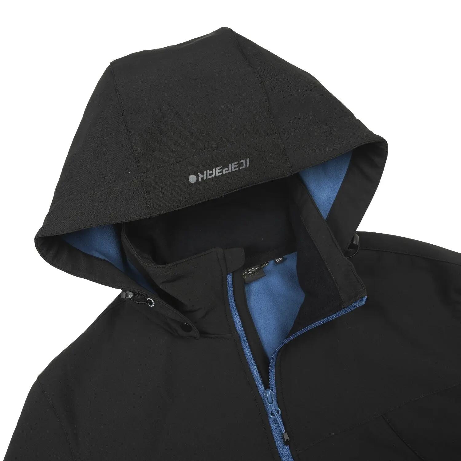 Icepeak Brimfield Softshelljacke für Herren mit Kapuze 3/6