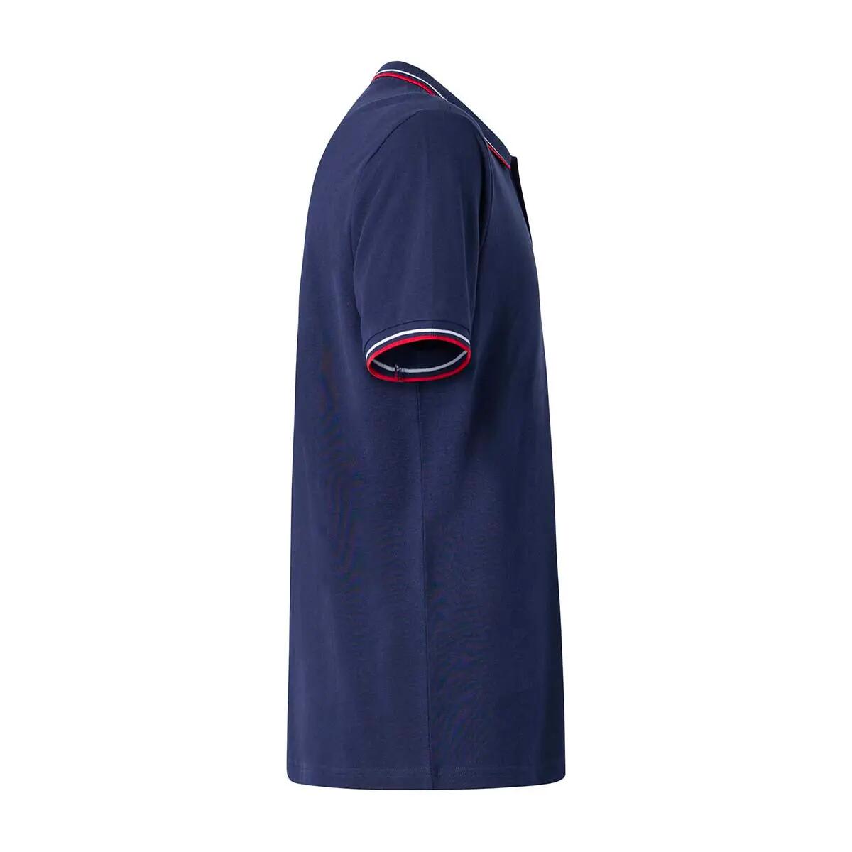 Polo Uomo Kappa Korpo Logo Blu/Rosso 6/7