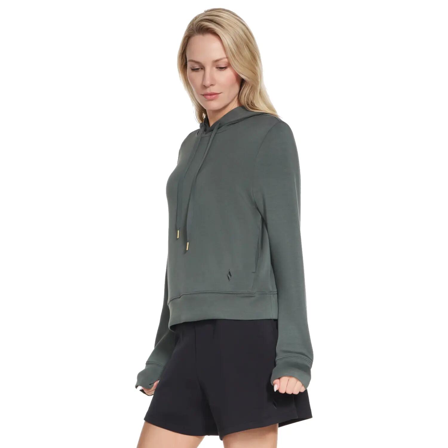 Bluza dresowa sportowa damska Cozy Luxe Hoodie 3/4