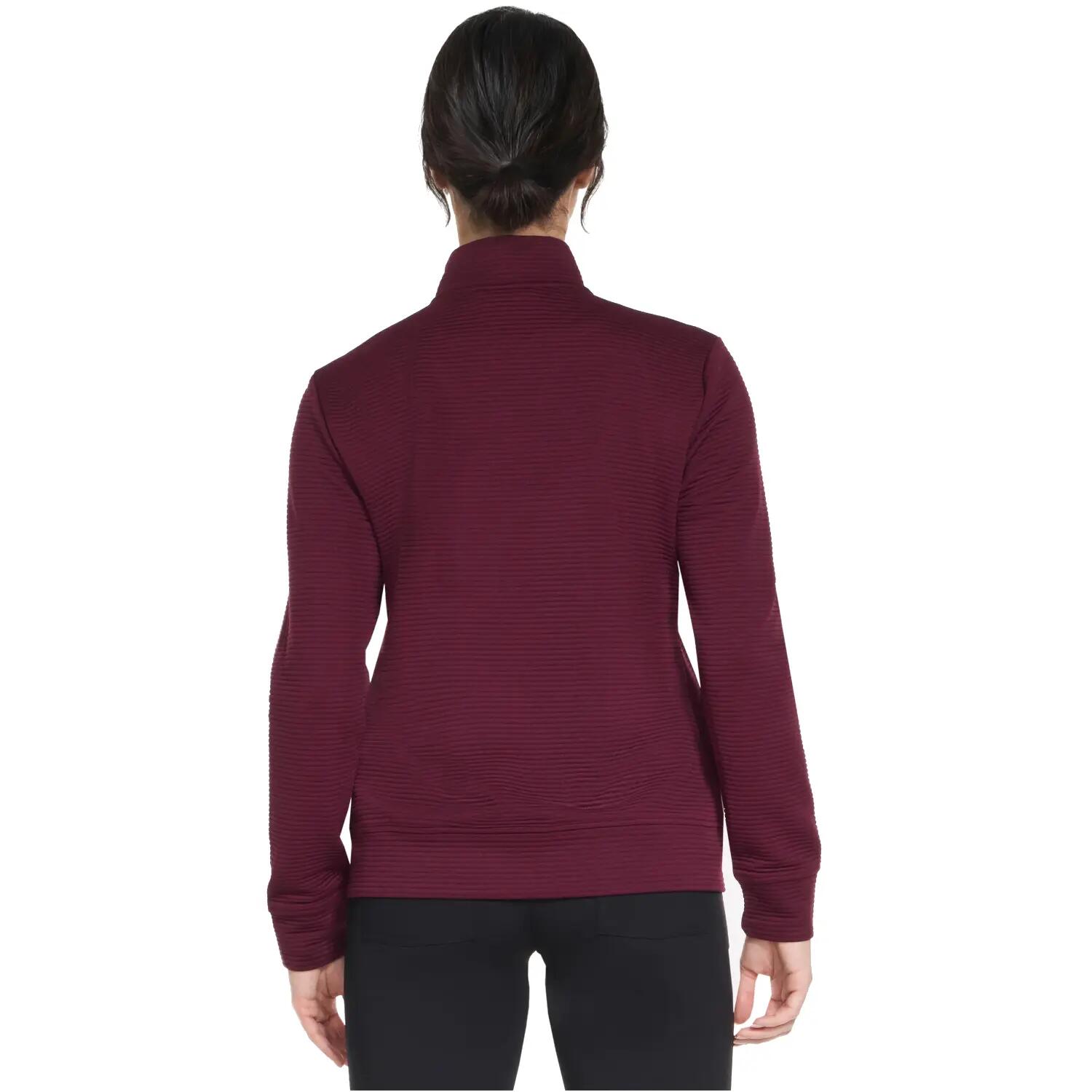 Bluza dresowa sportowa damska Go Walk Everywhere Full Zip Hoodless 2/4