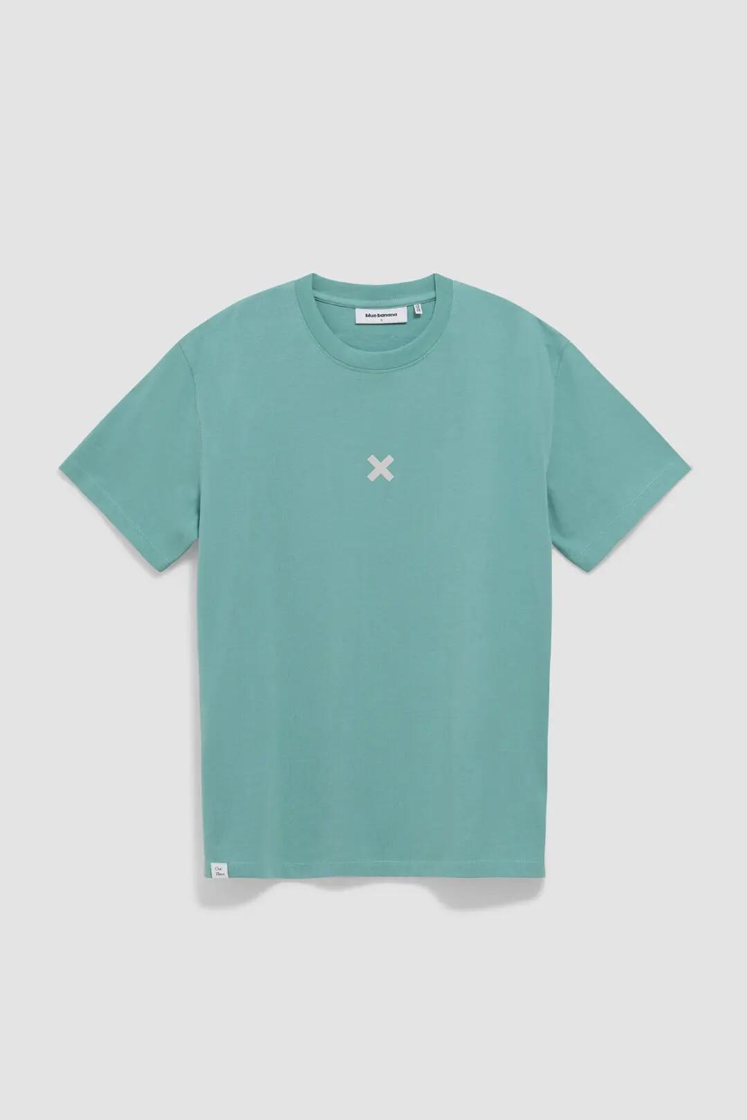 Camiseta Blue Banana de 100% Algodón Orgánico Bonfire Dusty Acqua 7/7