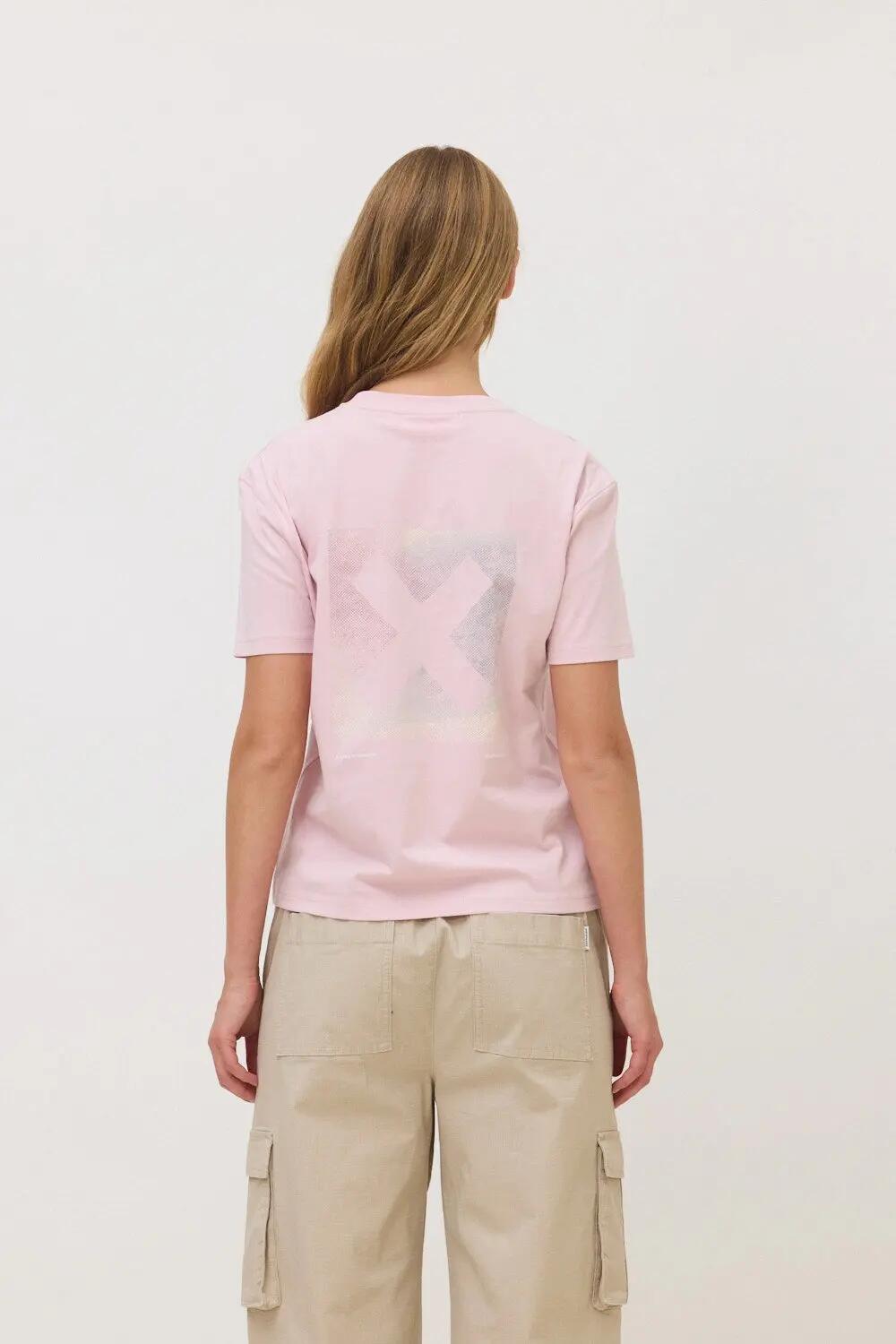 Camiseta de Mujer Blue Banana de Algodón Orgánico Nature Light Pink 2/4