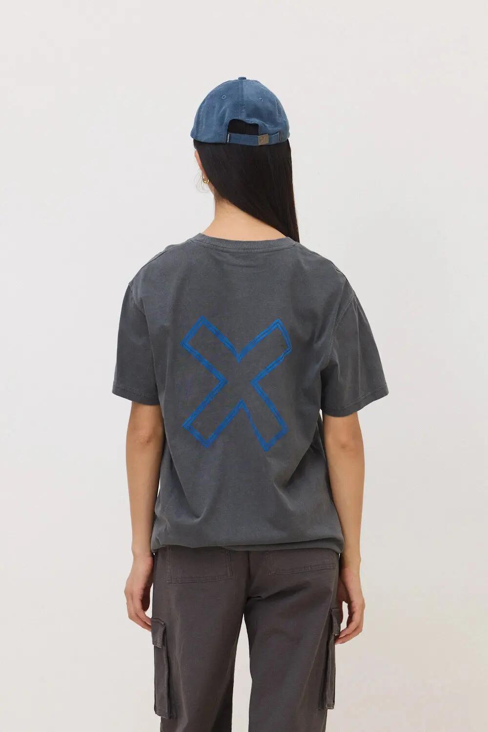 Camiseta Blue Banana de 100% Algodón Orgánico Reef Antracita 5/7