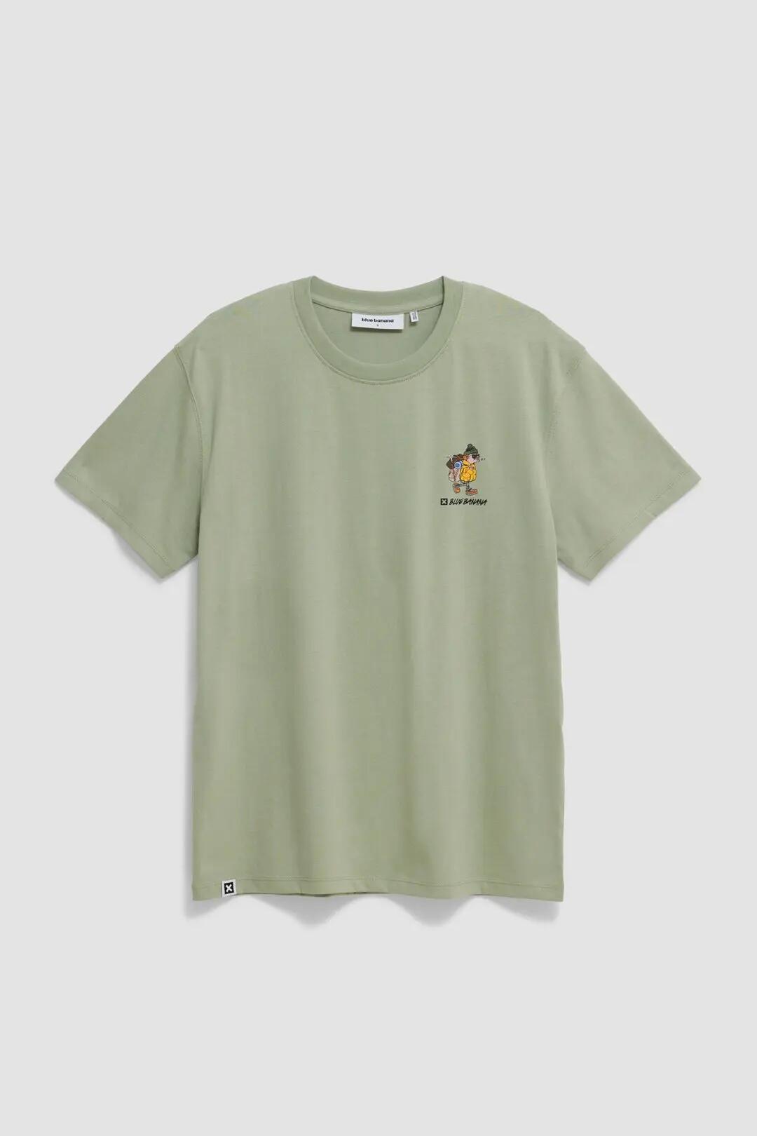 Camiseta Blue Banana de 100% Algodón Orgánico Hiker Sage 7/7