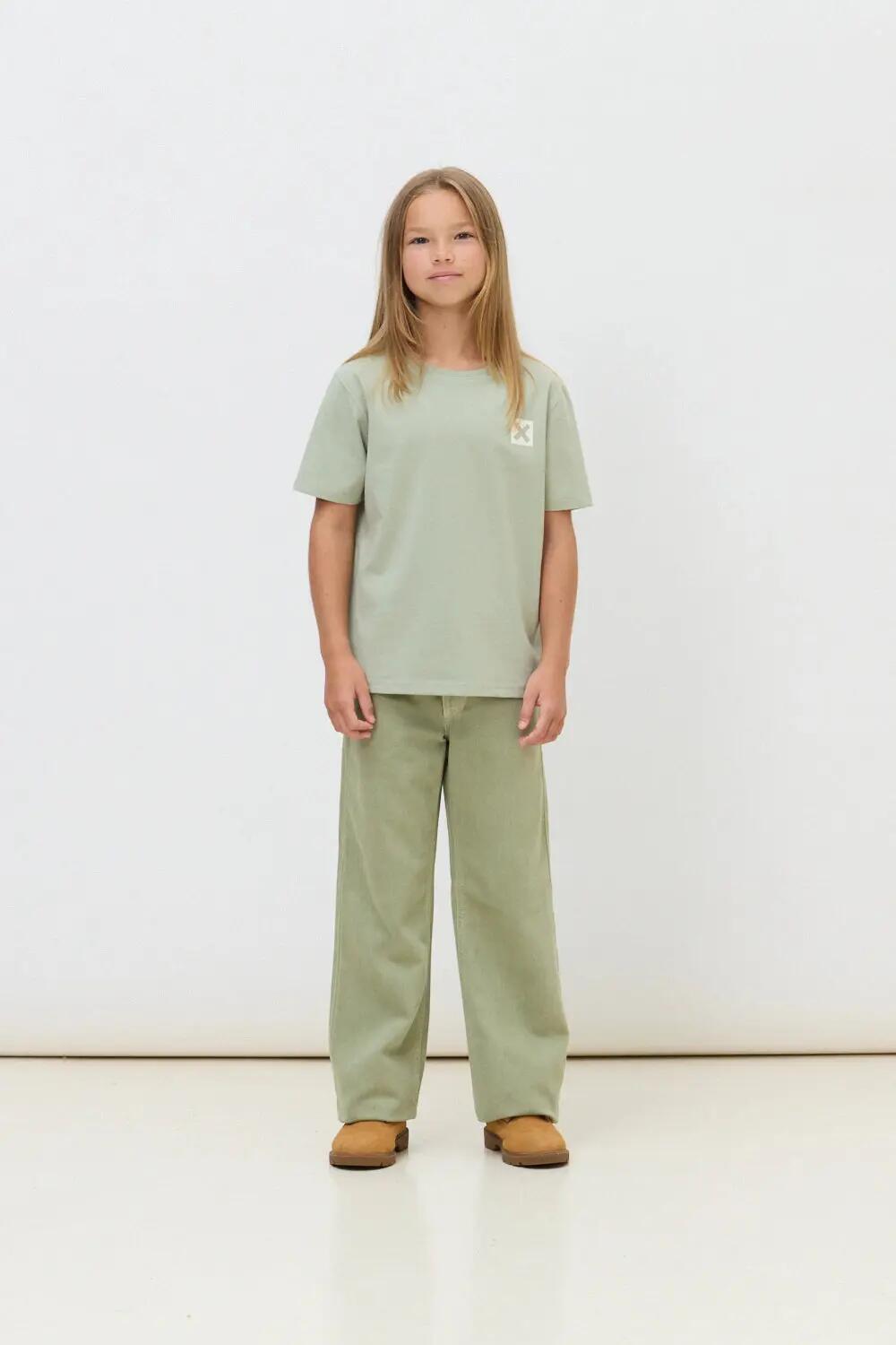 Camiseta Kids Blue Banana de 100% Algodón Orgánico Nature Sage 3/4
