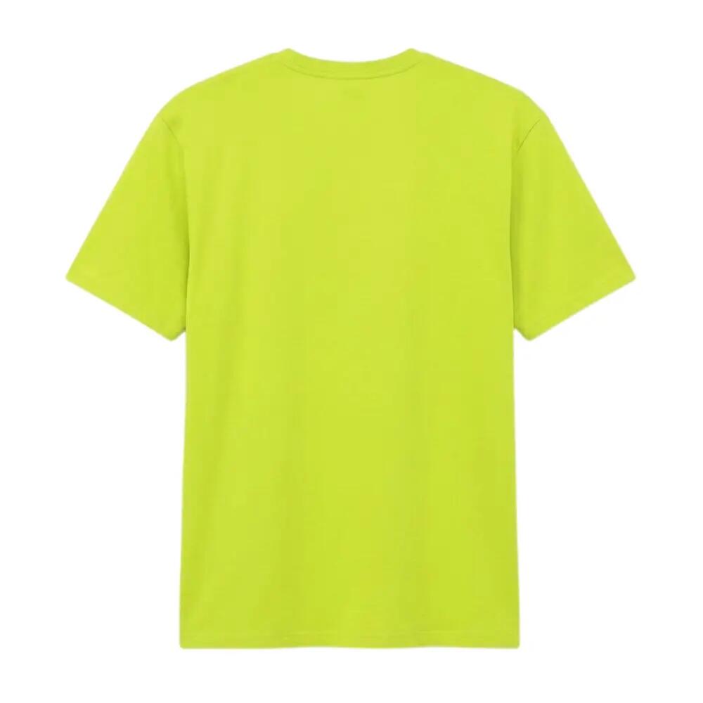 Tshirt Uni Et Léger Manches Courtes Adulte (Jaune Vif) 2/3