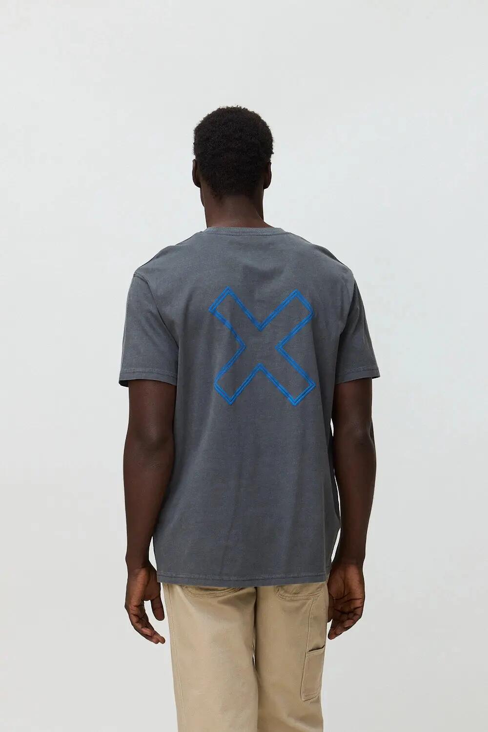 Camiseta Blue Banana de 100% Algodón Orgánico Reef Antracita 2/7