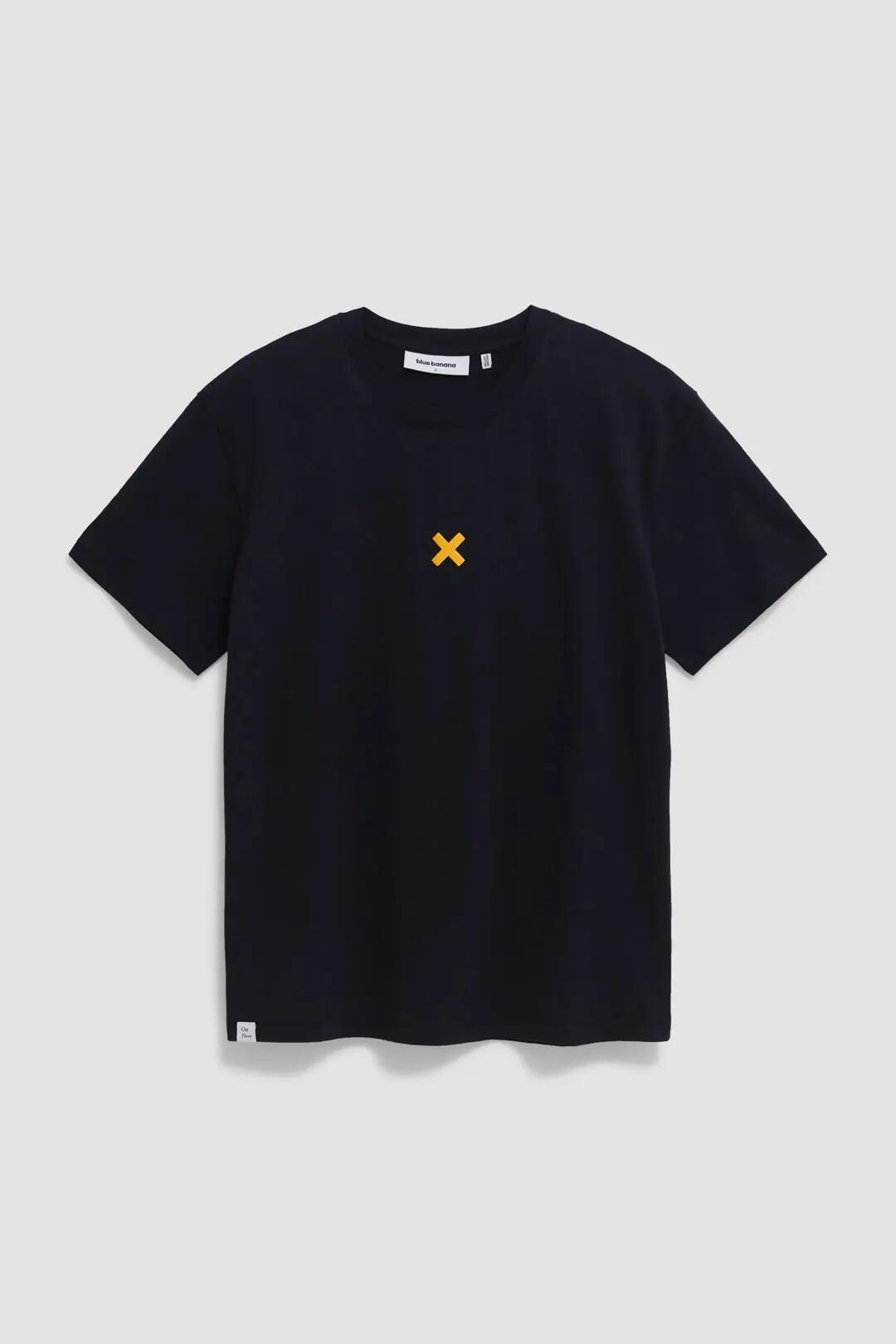 Camiseta Blue Banana de 100% Algodón Orgánico Bonfire Azul Marino 7/7