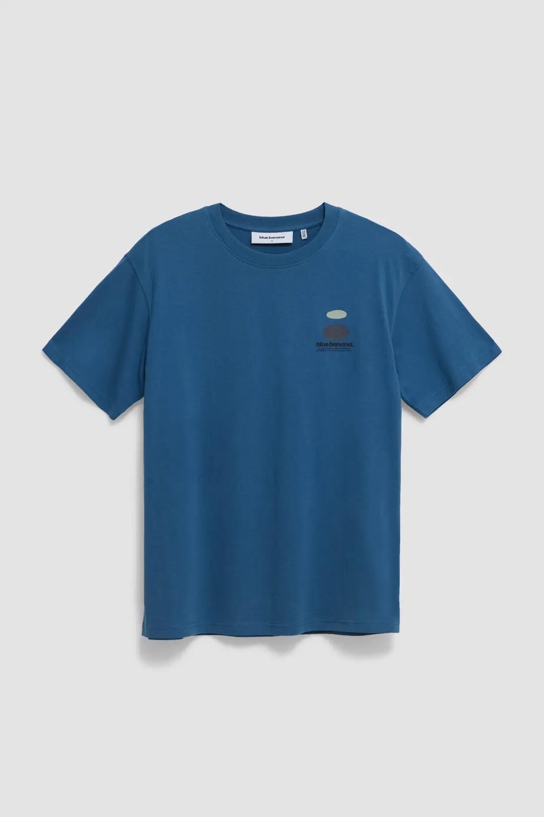 Camiseta Blue Banana de 100% Algodón Orgánico Forest Indigo Blue 7/7