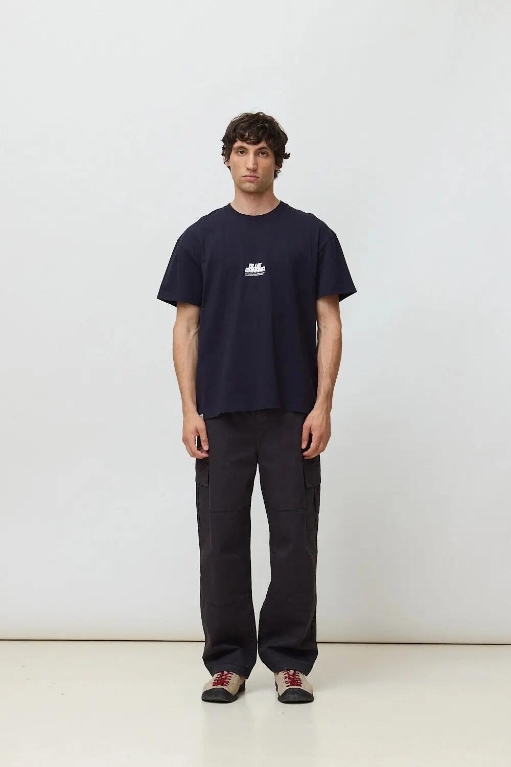 Camiseta Blue Banana de 100% Algodón Orgánico Nordic Azul Marino 3/7