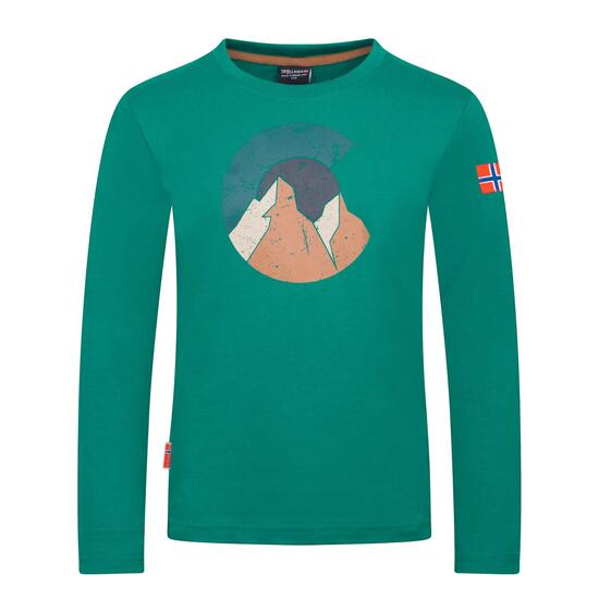 T-shirt à manches longues Halsafjord (GOTS)