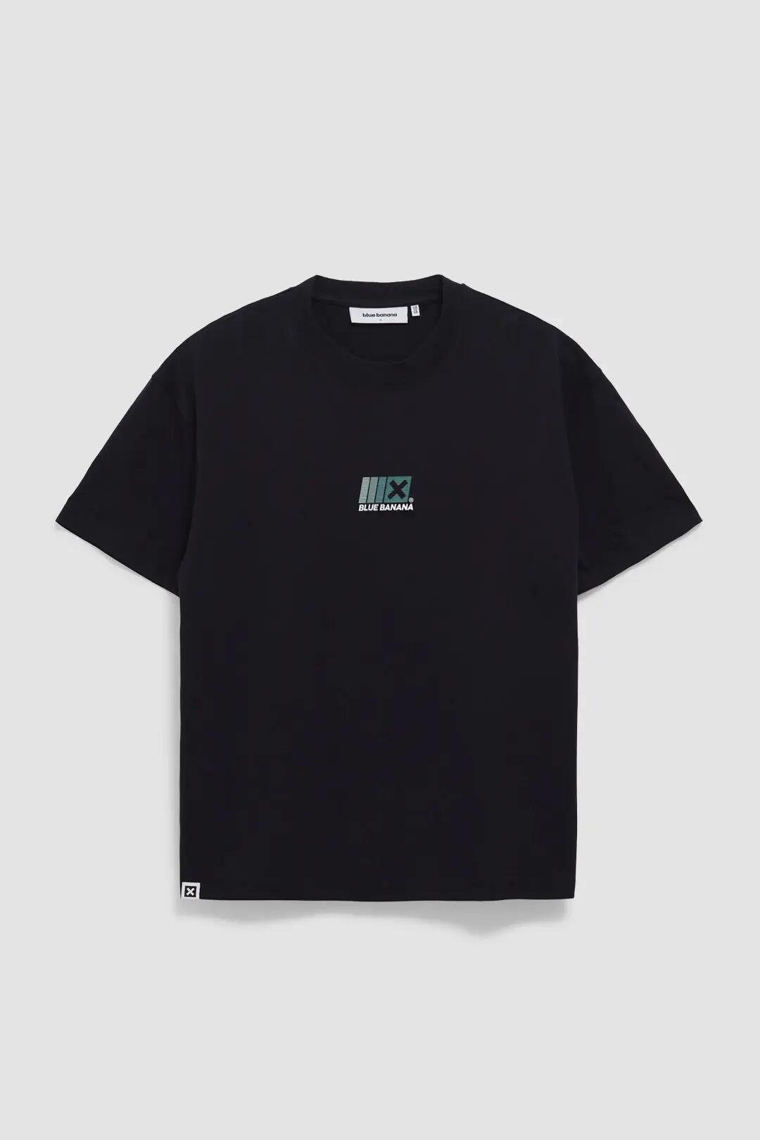 Camiseta Blue Banana de 100% Algodón Orgánico Boost Azul Marino 7/7