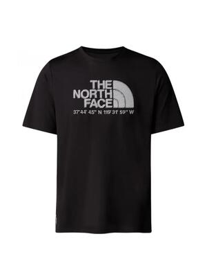 T-shirt - training - heren - 24/7 logo graphic - zwart
