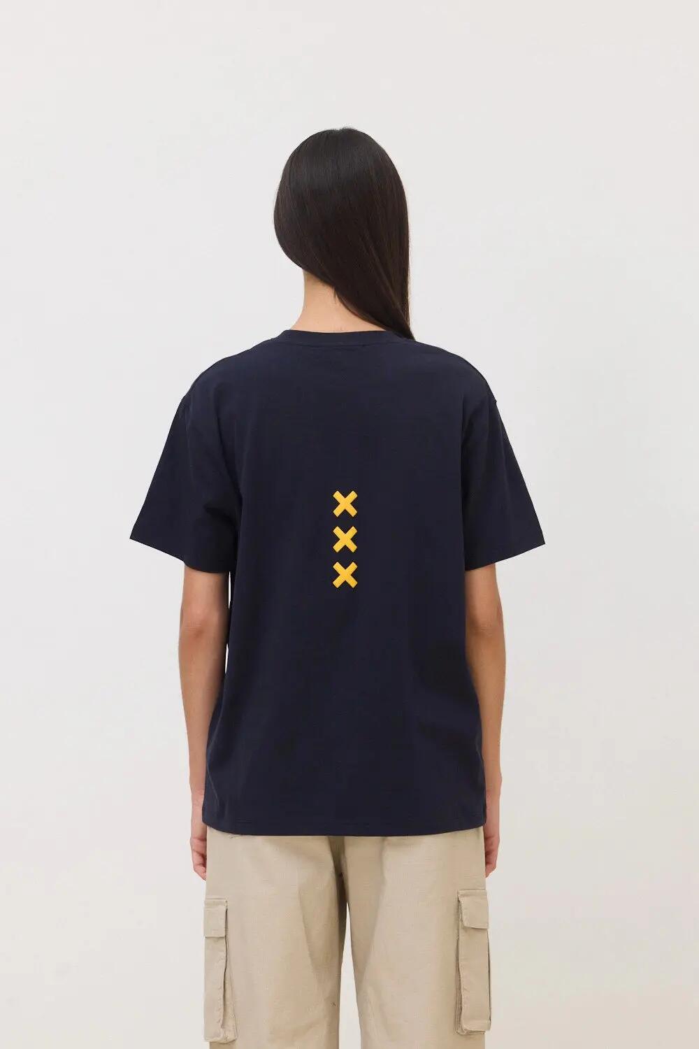 Camiseta Blue Banana de 100% Algodón Orgánico Bonfire Azul Marino 5/7