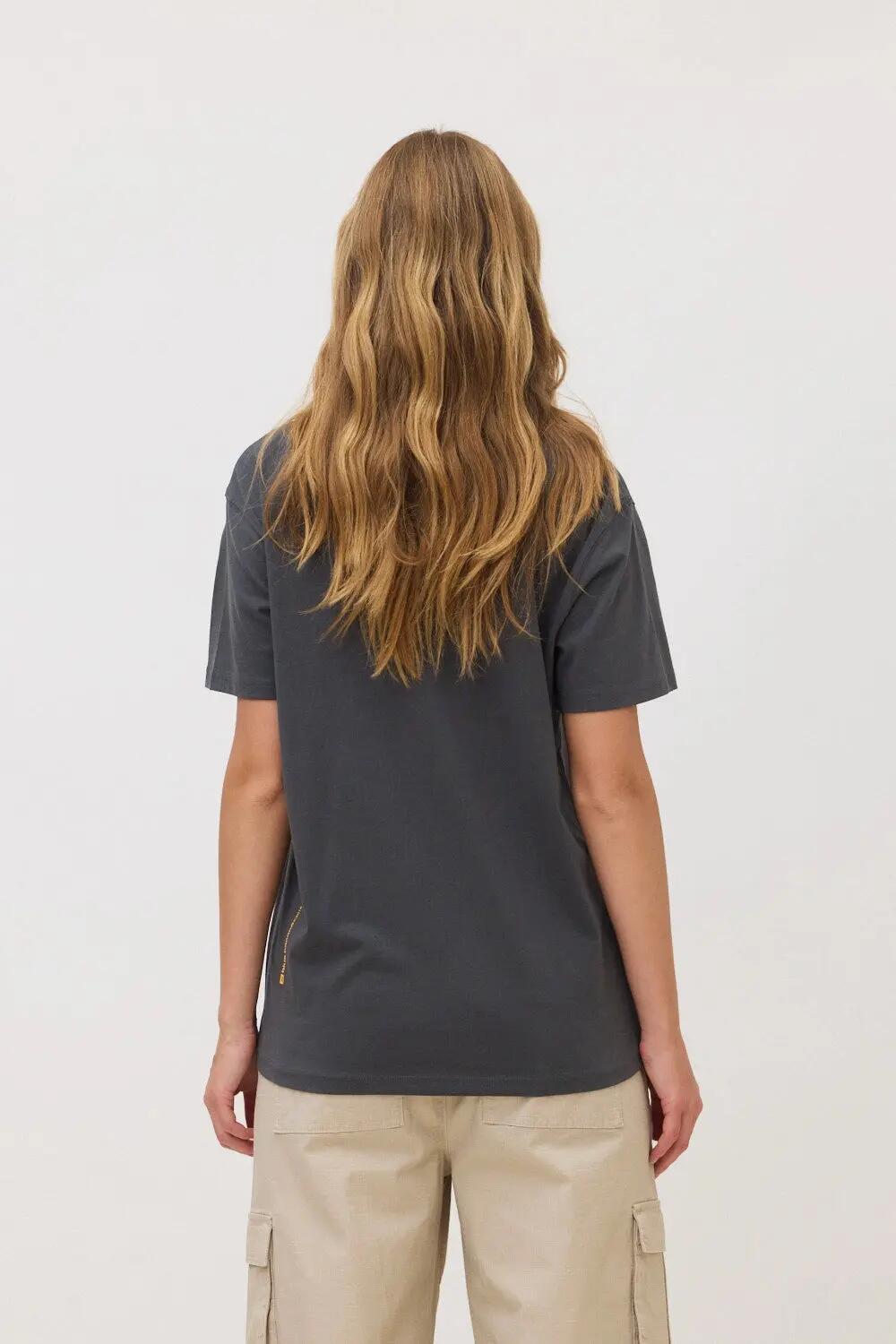 Camiseta Blue Banana de 100% Algodón Orgánico Amsterdam Antracita 5/7