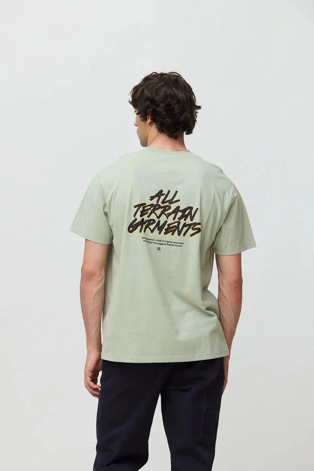Camiseta Blue Banana de 100% Algodón Orgánico Hiker Sage 2/7