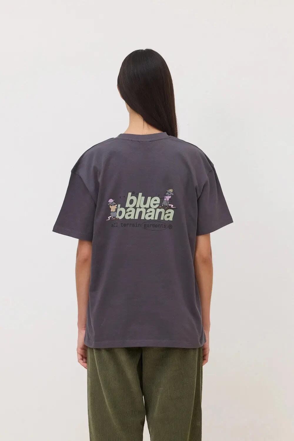 Camiseta Blue Banana de 100% Algodón Orgánico Team Antracita 5/7