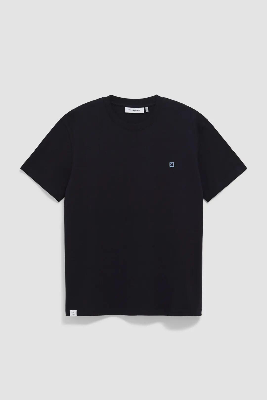 Camiseta Blue Banana de 100% Algodón Orgánico Logo Azul Marino 7/7