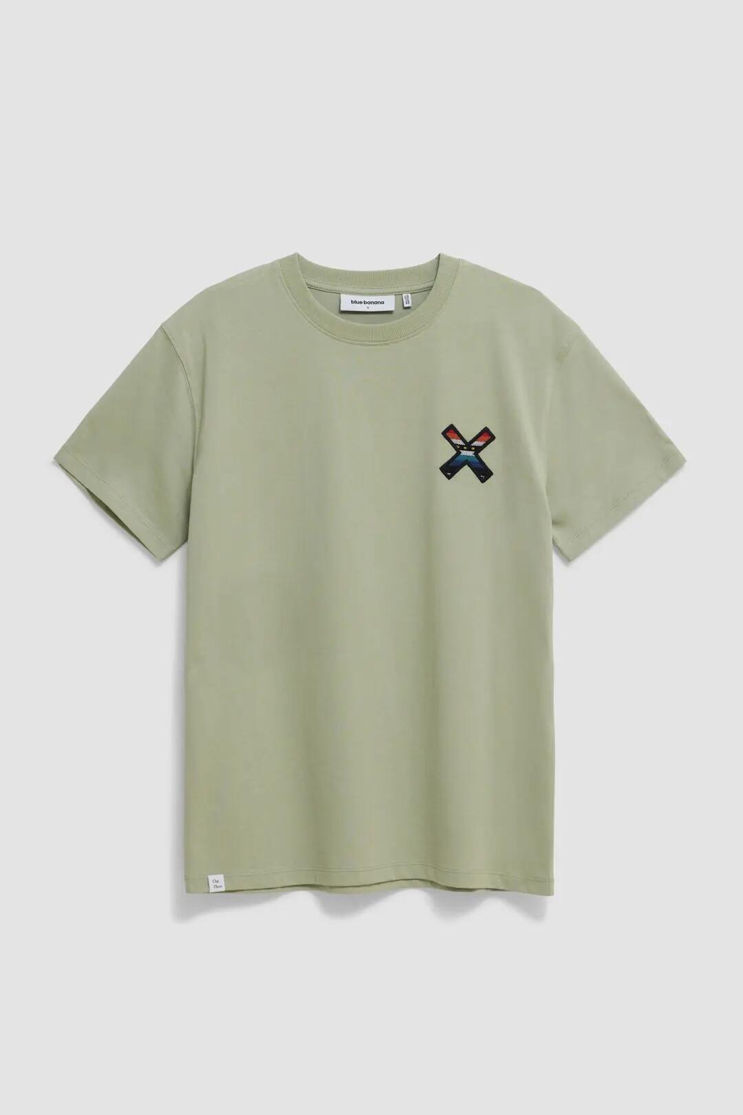 Camiseta Blue Banana de 100% Algodón Orgánico Nederland Sage 7/7