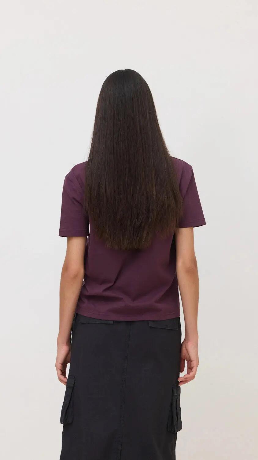 Camiseta de Mujer Blue Banana de Algodón Orgánico Field Cherry 2/4
