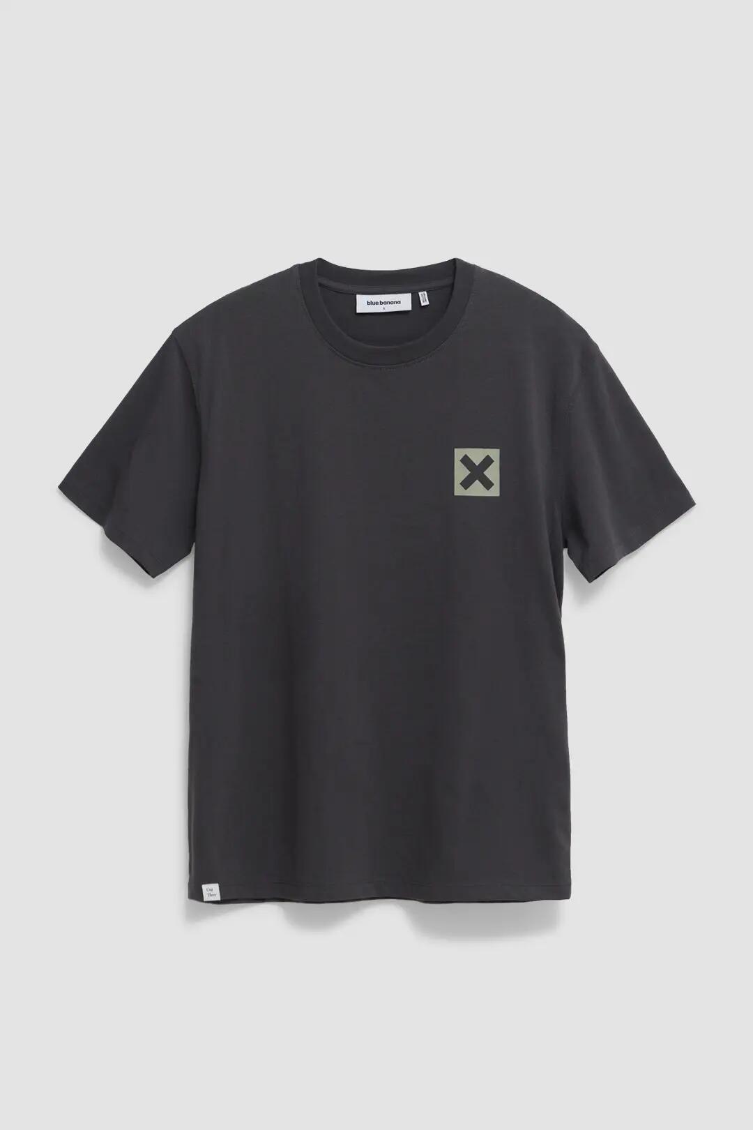 Camiseta Blue Banana de 100% Algodón Orgánico Nature Antracita 7/7