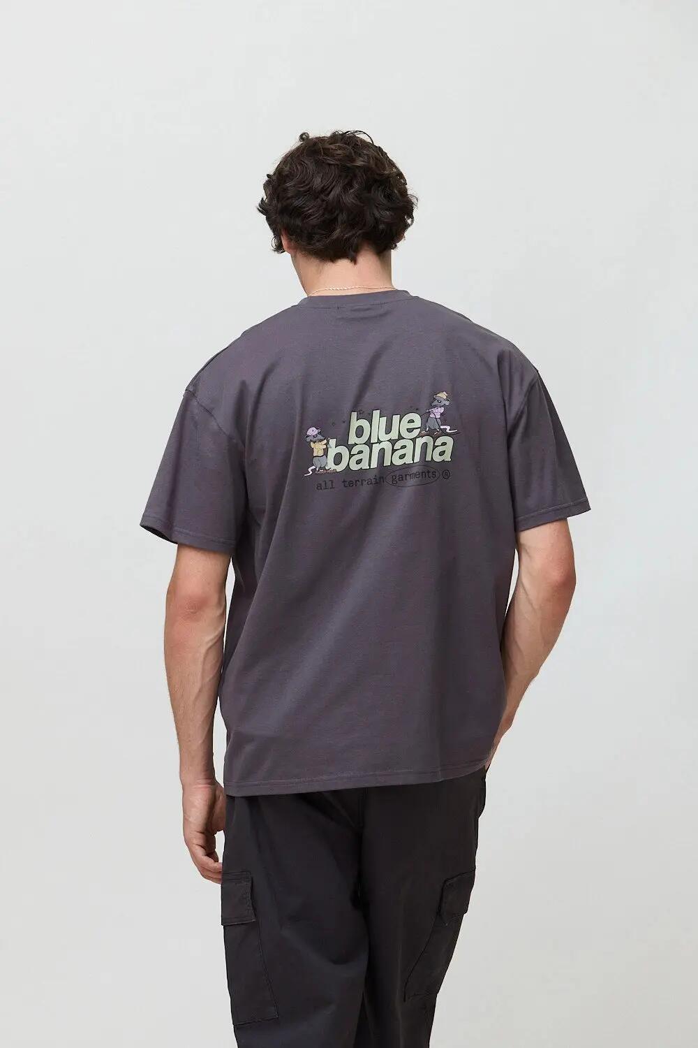 Camiseta Blue Banana de 100% Algodón Orgánico Team Antracita 2/7