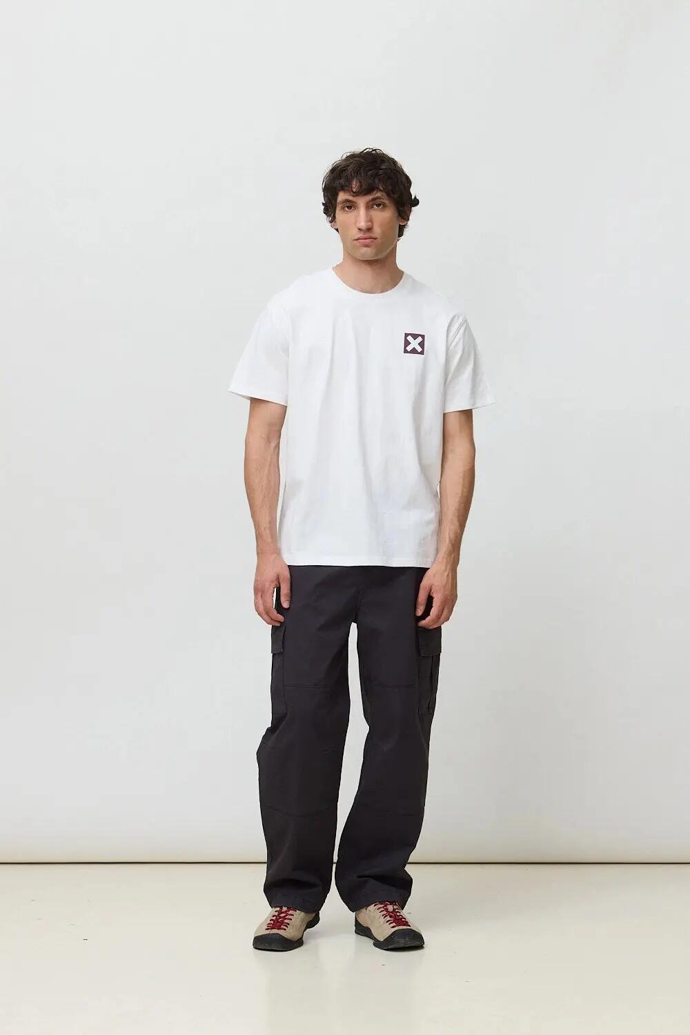 Camiseta Blue Banana de 100% Algodón Orgánico Nature Blanca 3/7